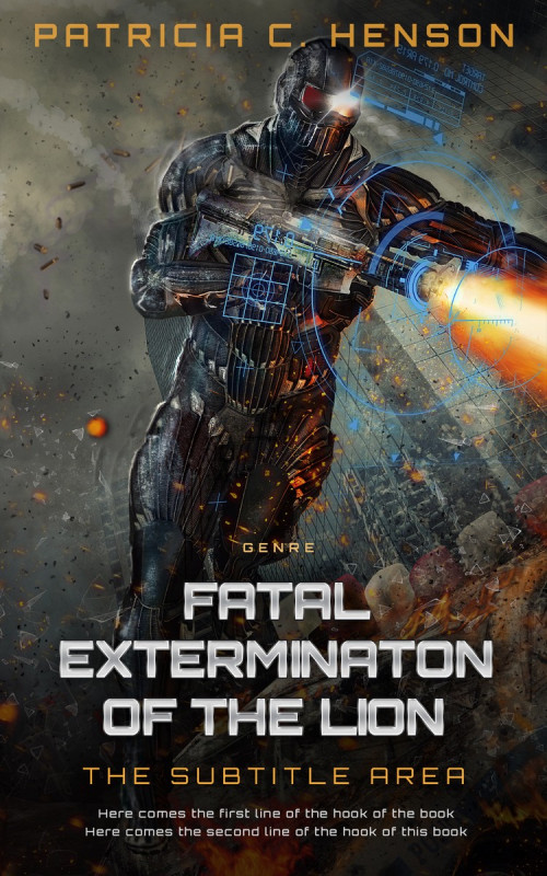 Pre Made Book Cover Dune