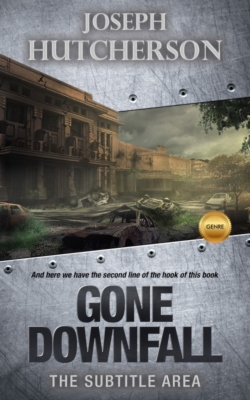 Pre Made Book Cover Ironside Gray