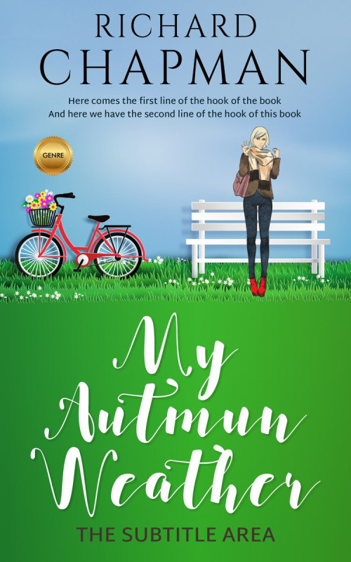 Pre Made Book Cover Forest Green