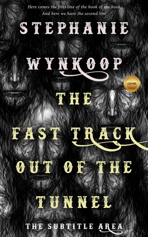 Pre Made Book Cover Cod Gray