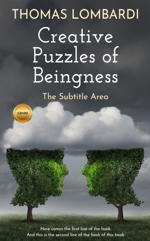 Pre Made Book Cover Lunar Green