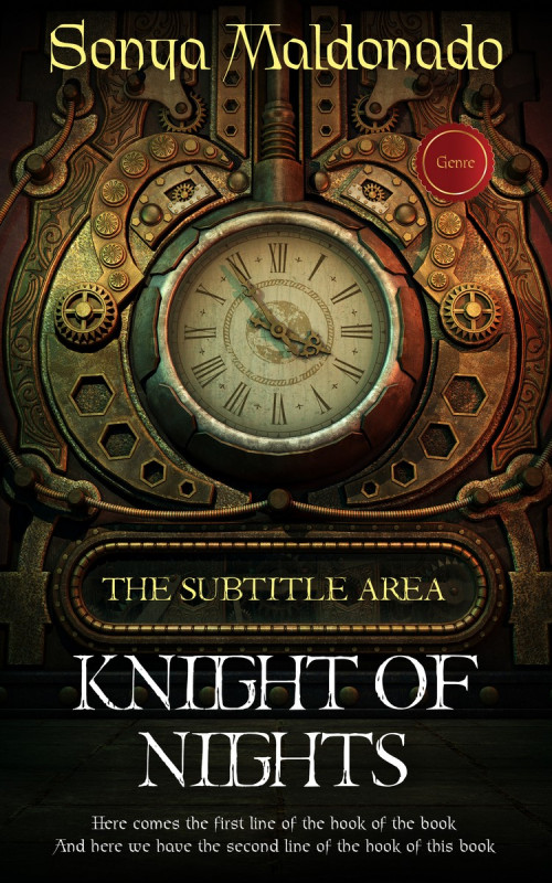 Pre Made Book Cover Oil