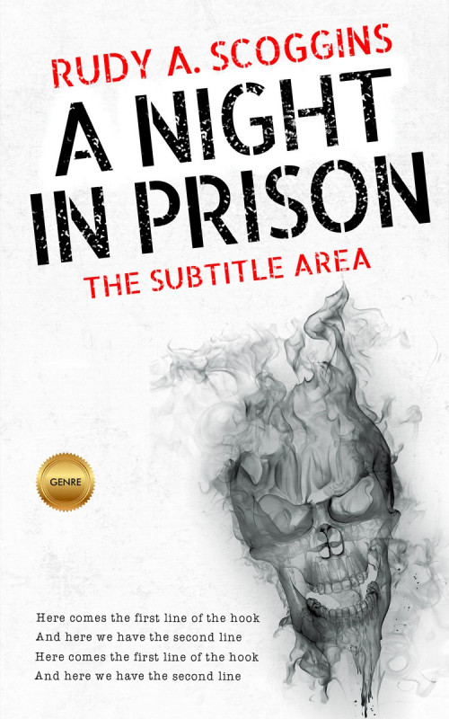 Pre Made Book Cover Outer Space