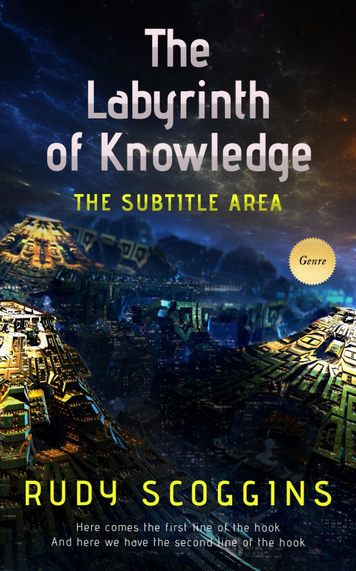 Pre Made Book Cover Mirage