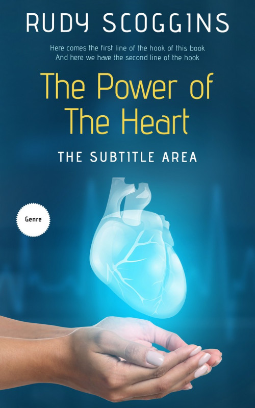 Pre Made Book Cover Chathams Blue