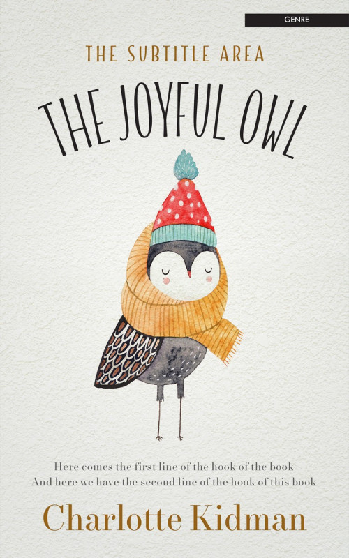 Pre Made Book Cover Cararra