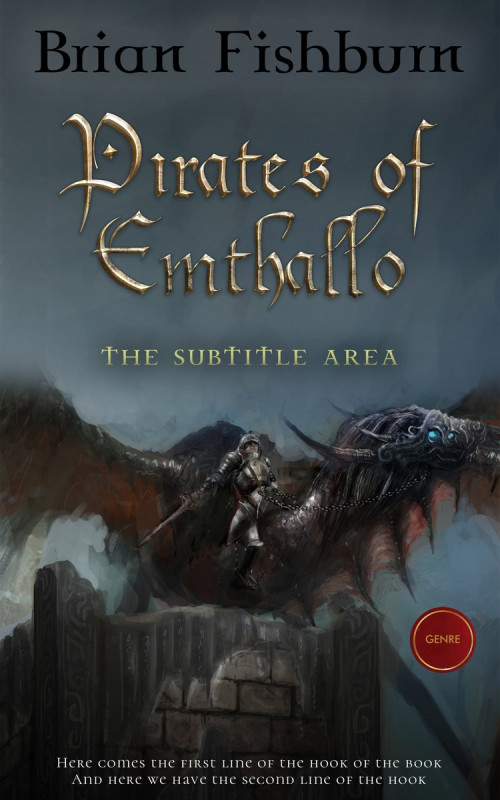 Pre Made Book Cover Outer Space