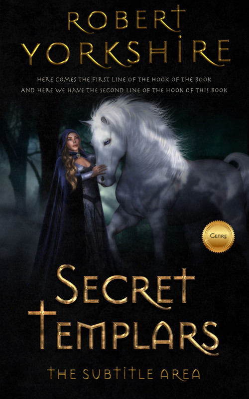 Pre Made Book Cover Woodsmoke