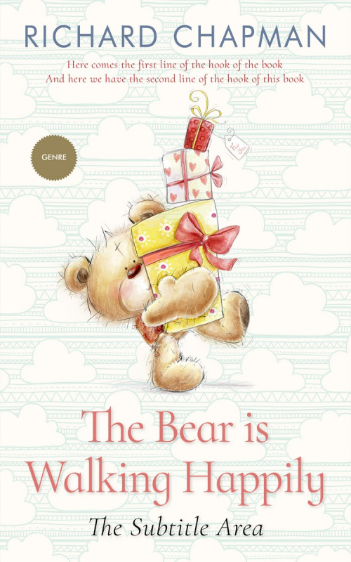 Pre Made Book Cover Spring Wood