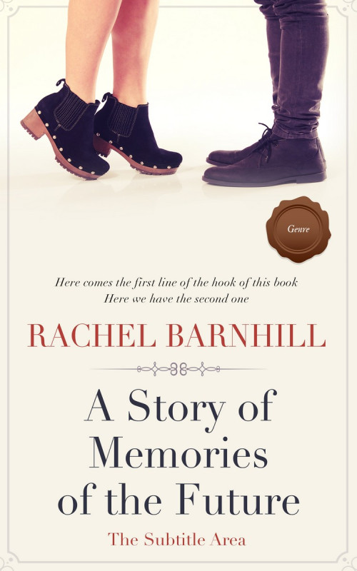 Pre Made Book Cover Spring Wood