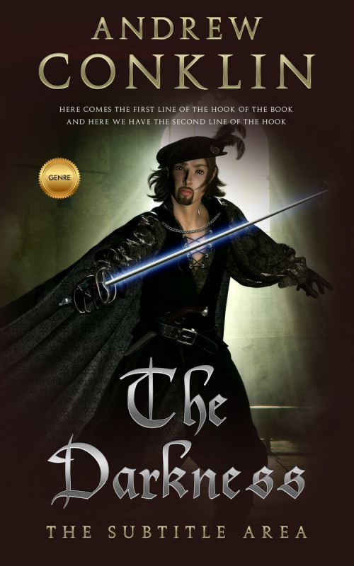 Pre Made Book Cover Zeus