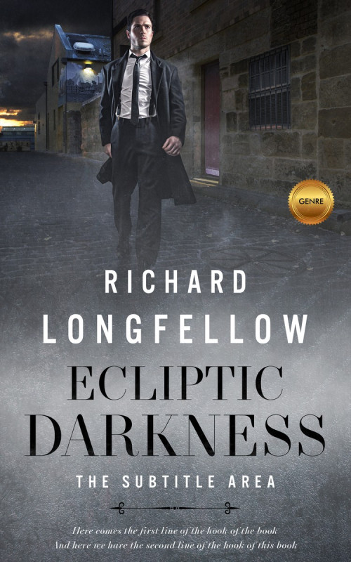 Pre Made Book Cover Abbey