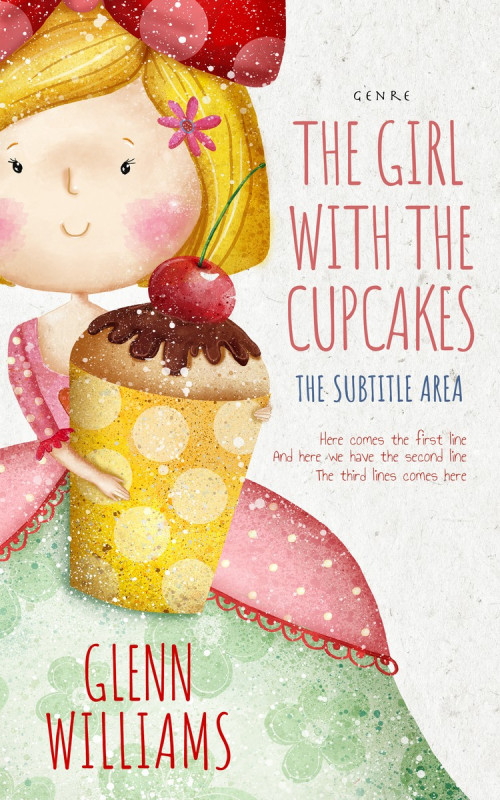 Pre Made Book Cover Pearl Bush