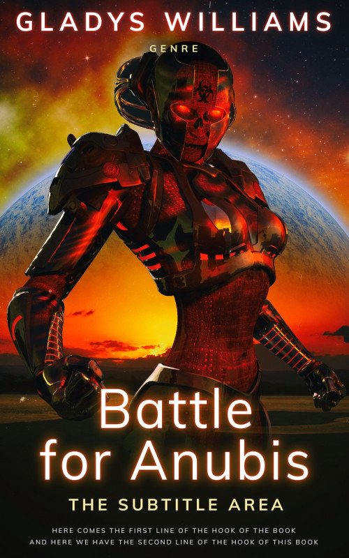 Pre Made Book Cover Night Rider