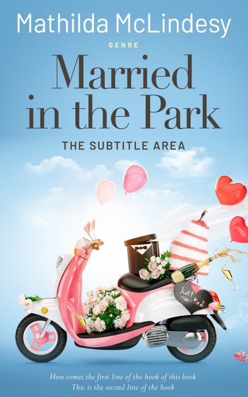 Pre Made Book Cover Morning Glory