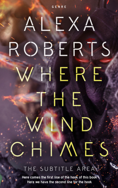 Pre Made Book Cover Thunder