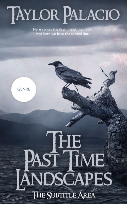 Pre Made Book Cover Ghost