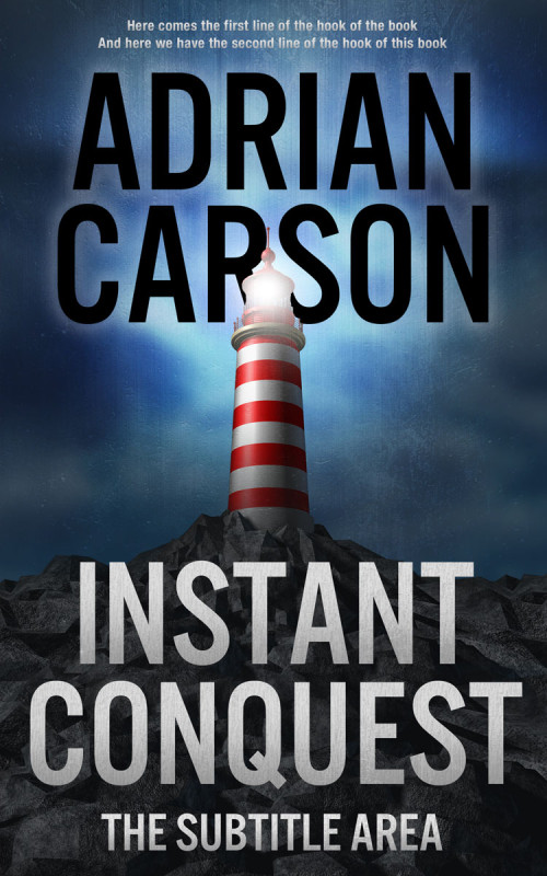 Pre Made Book Cover Mirage