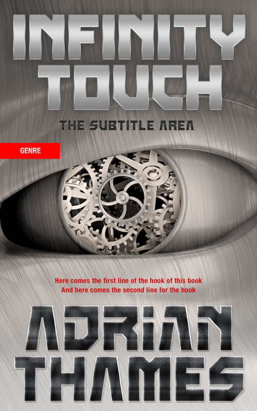 Pre Made Book Cover Cloudy