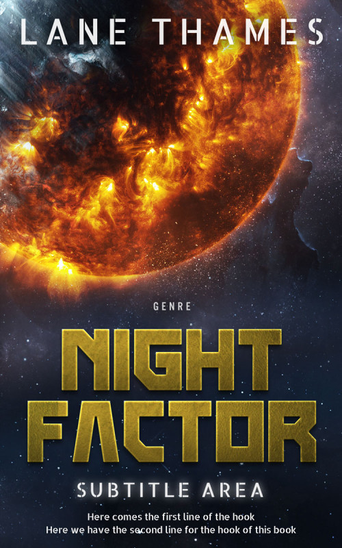 Pre Made Book Cover Baltic Sea