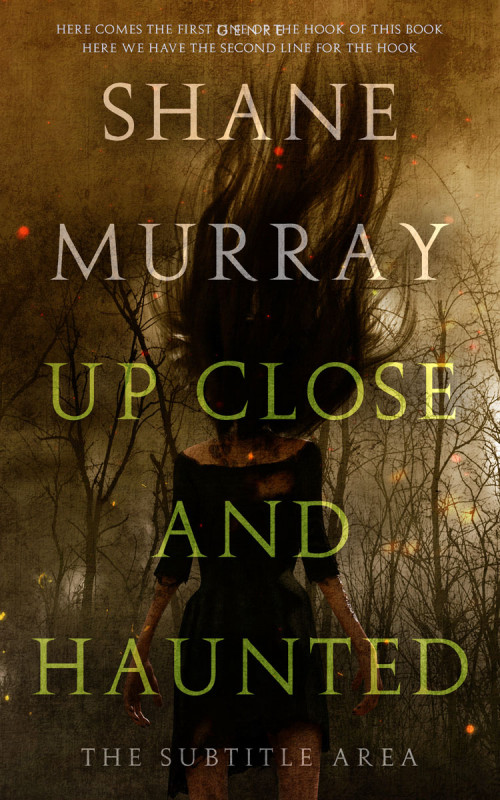 Pre Made Book Cover Brown Tumbleweed