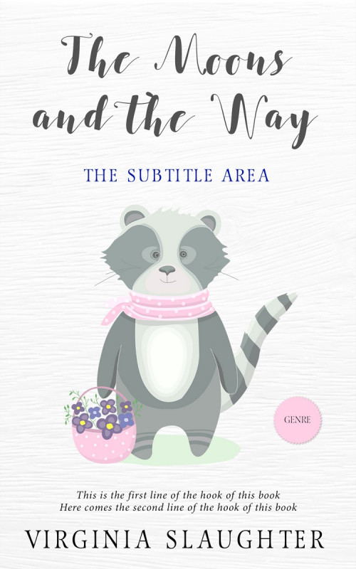 Pre Made Book Cover Bon Jour