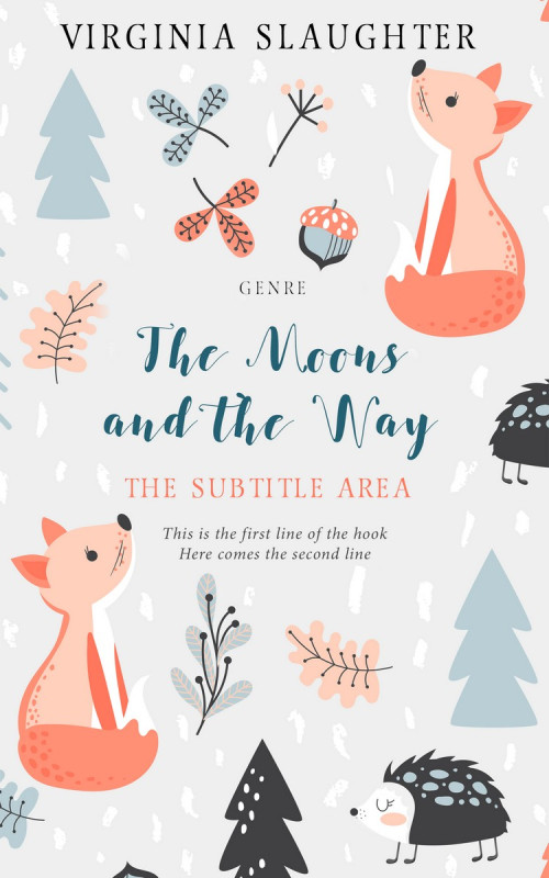 Pre Made Book Cover Pampas