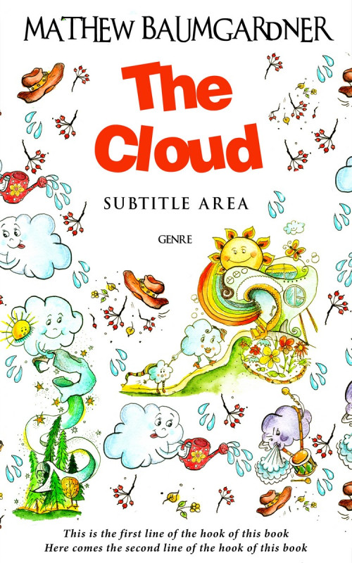 Pre Made Book Cover Willow Brook