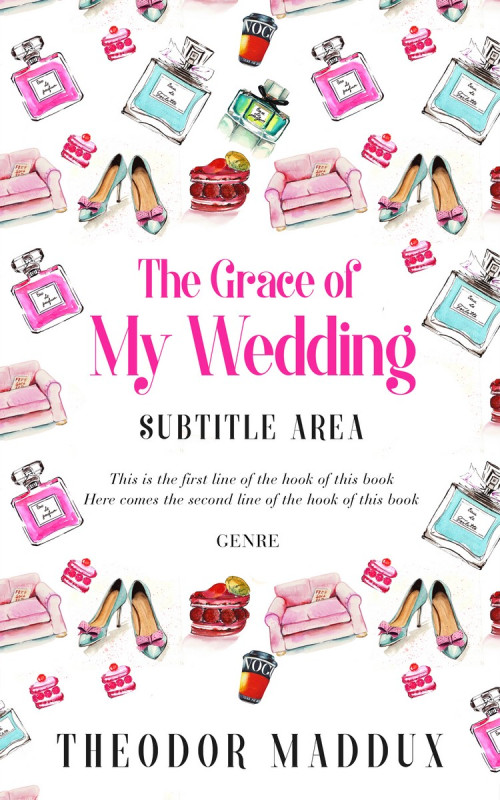 Pre Made Book Cover Swiss Coffee