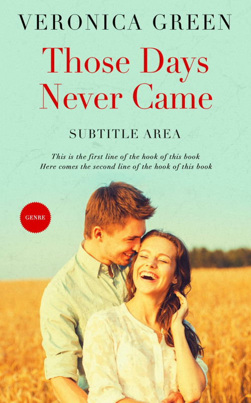 Pre Made Book Cover Zanah