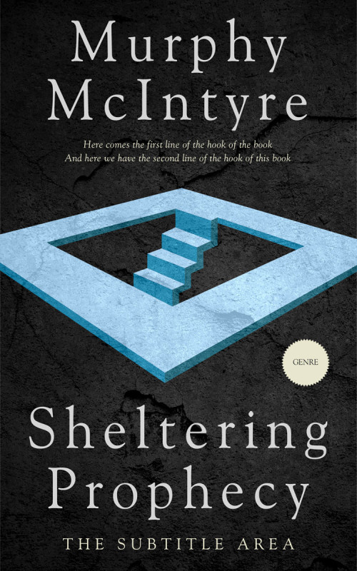 Pre Made Book Cover Shark