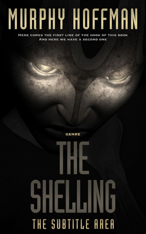 Pre Made Book Cover Cod Gray