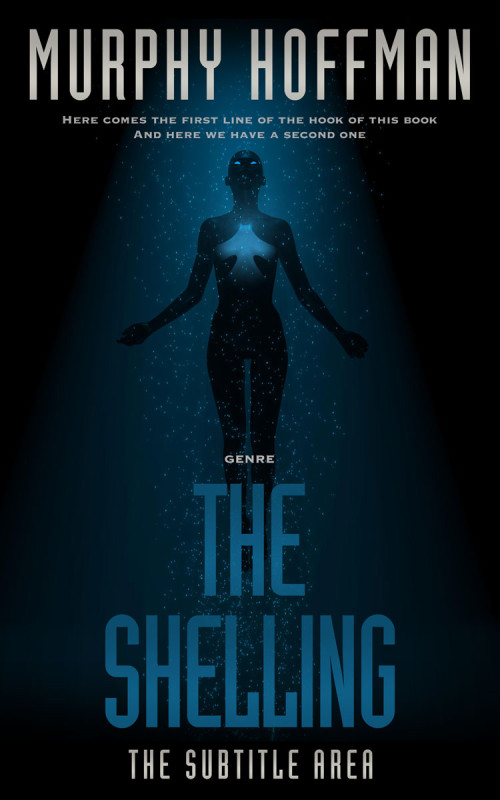 Pre Made Book Cover Black Pearl