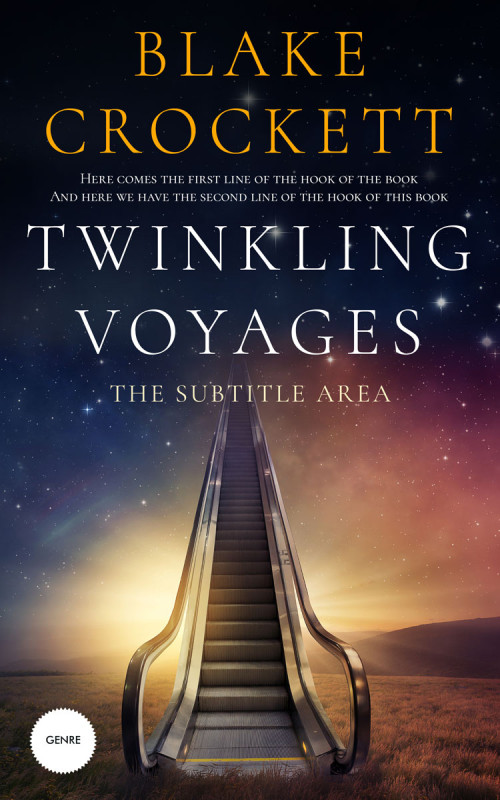 Pre Made Book Cover Steel Gray