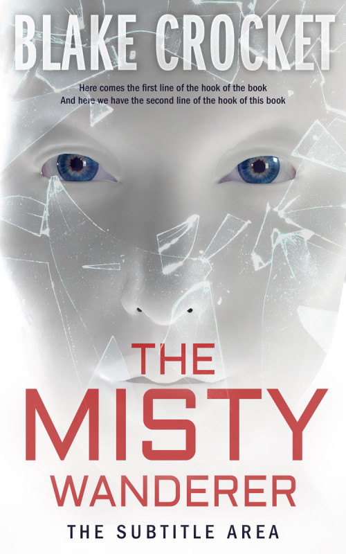 Pre Made Book Cover Quill Gray