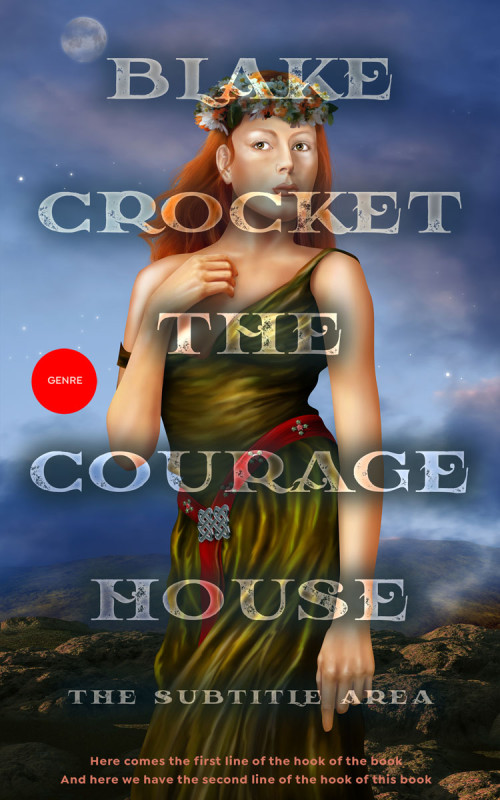 Pre Made Book Cover Dune