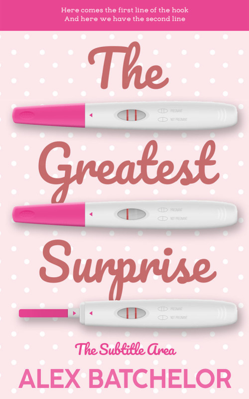 Pre Made Book Cover Dawn Pink