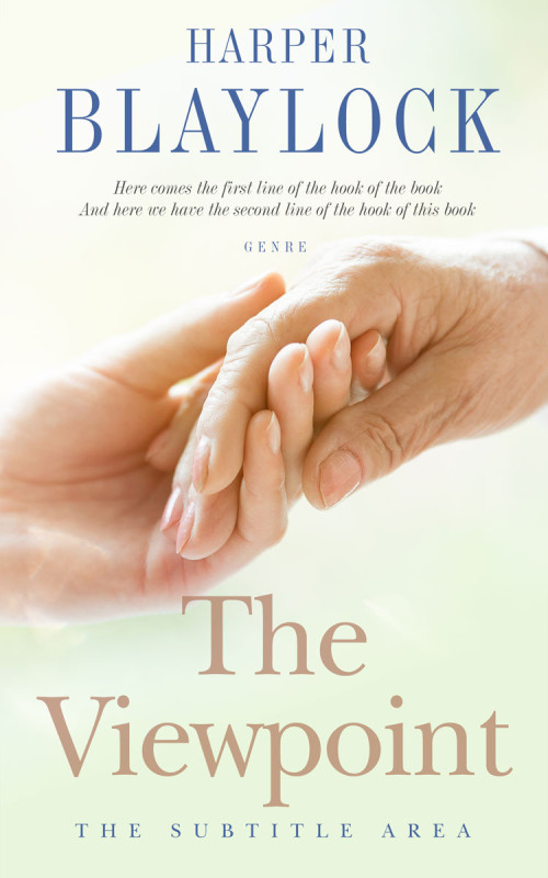 Pre Made Book Cover Ecru White