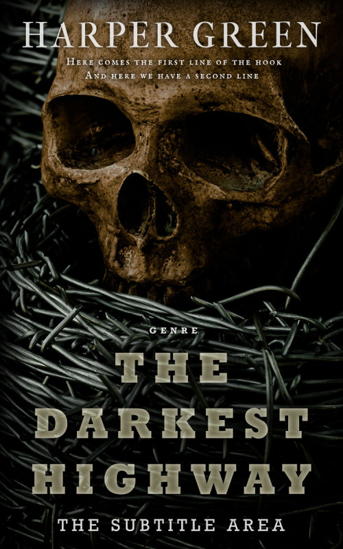 Pre Made Book Cover Oil