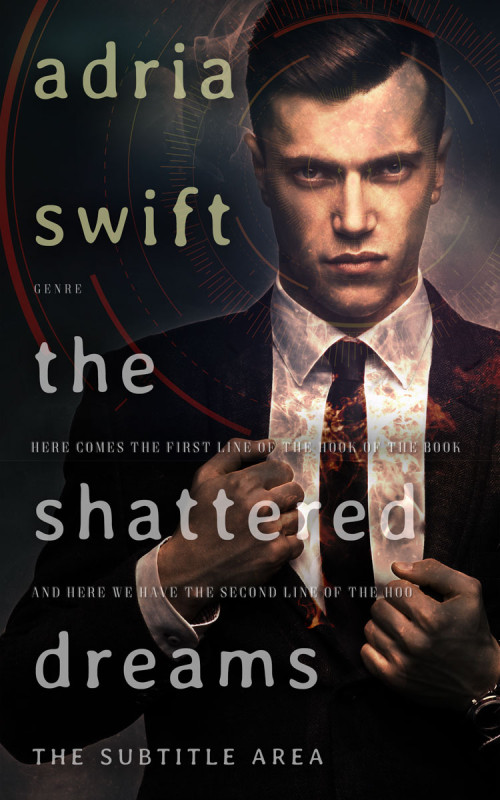 Pre Made Book Cover Quicksand