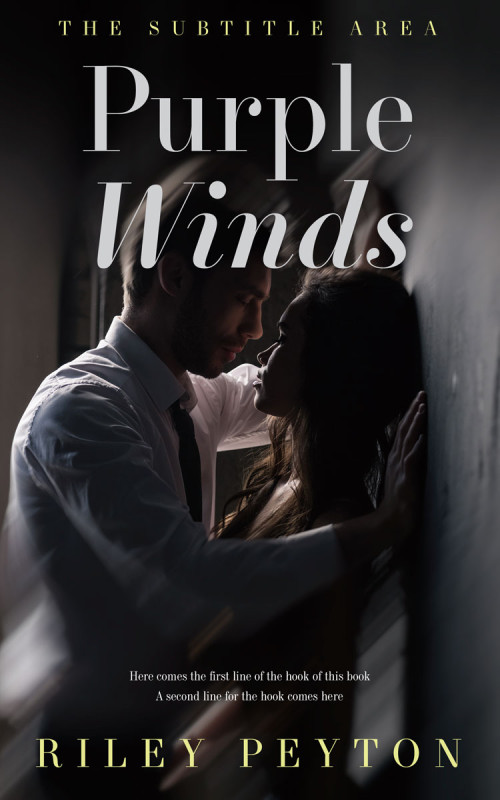 Pre Made Book Cover Thunder