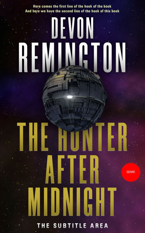 Pre Made Book Cover Revolver