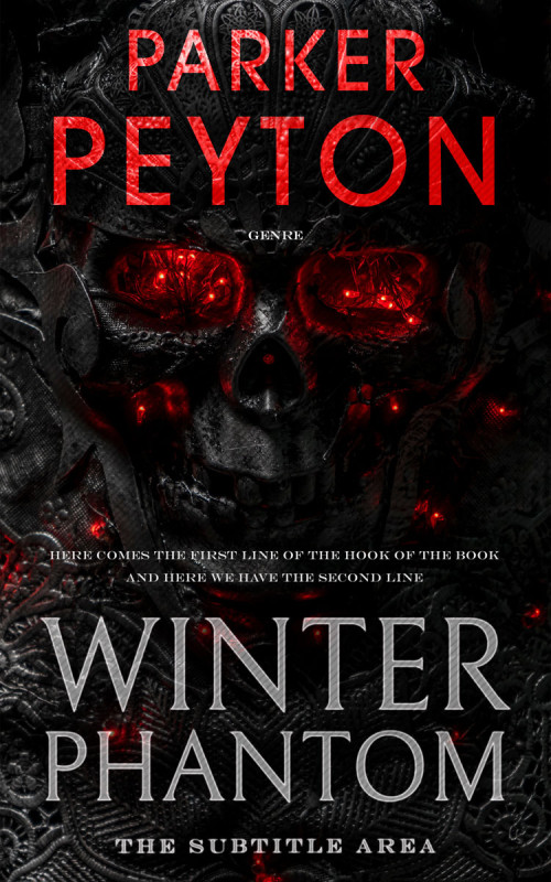 Pre Made Book Cover Cod Gray