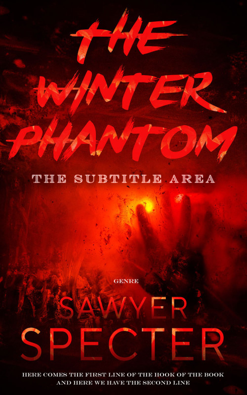 Pre Made Book Cover Crimson