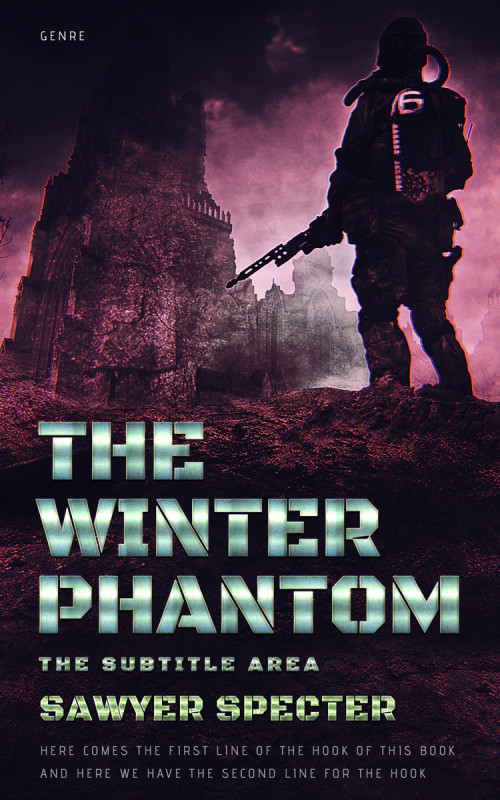 Pre Made Book Cover Revolver