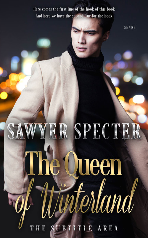 Pre Made Book Cover Vanilla