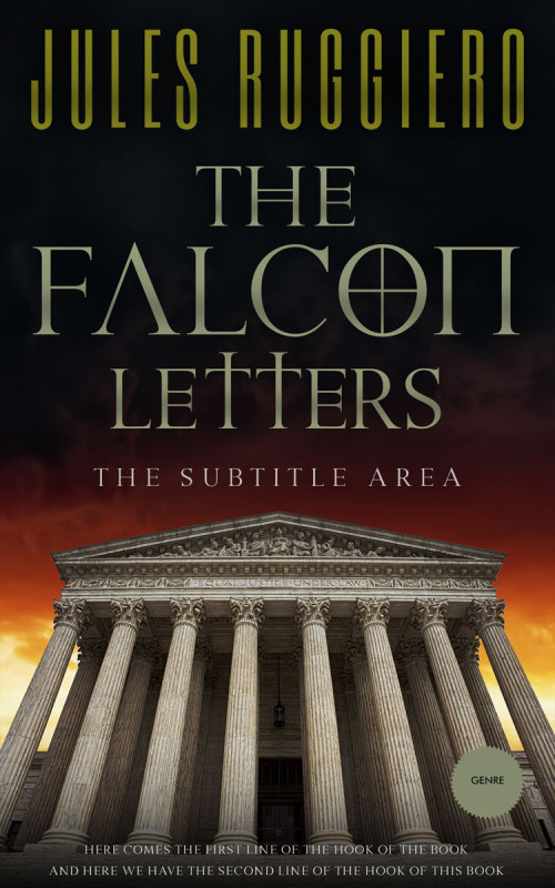 Pre Made Book Cover Cocoa Brown