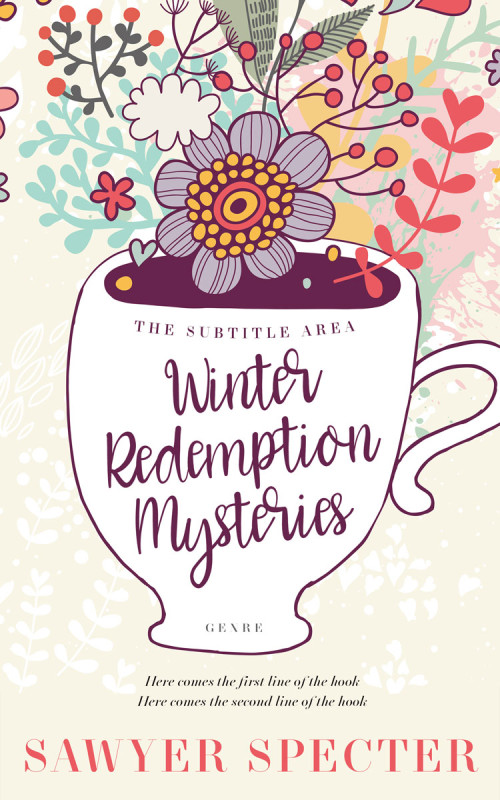 Pre Made Book Cover Dawn Pink