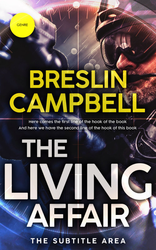 Pre Made Book Cover Brandy