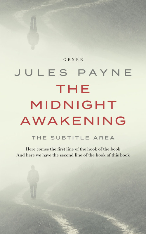 Pre Made Book Cover Moon Mist